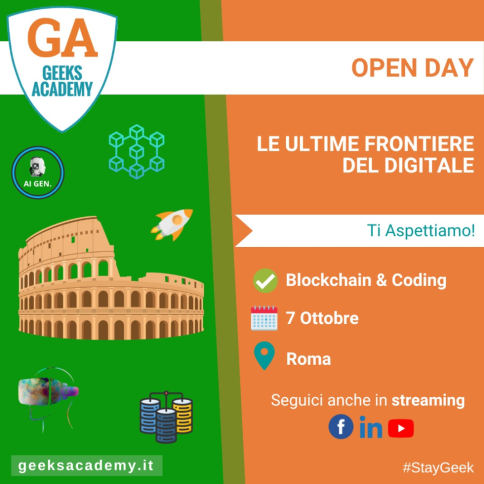 Le ultime frontiere del digitale @Roma - Blockchain & Coding