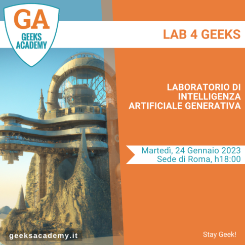 Lab 4 Geeks: laboratorio di intelligenza artificiale generativa