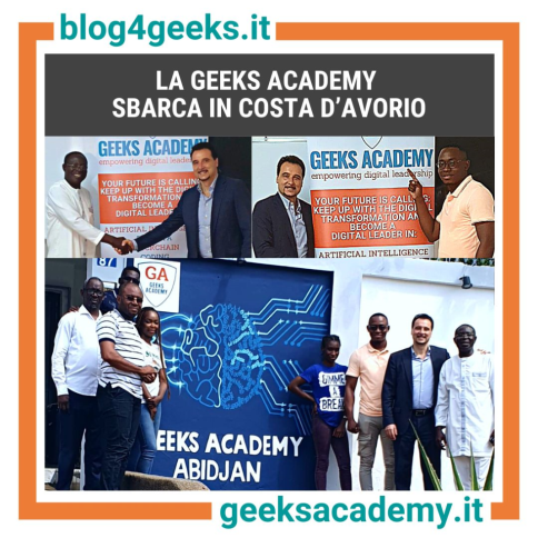 GEEKS ACADEMY ADESSO ANCHE IN COSTA D’AVORIO