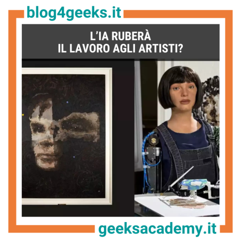 L’IA RUBERA’ IL LAVORO AGLI ARTISTI?
