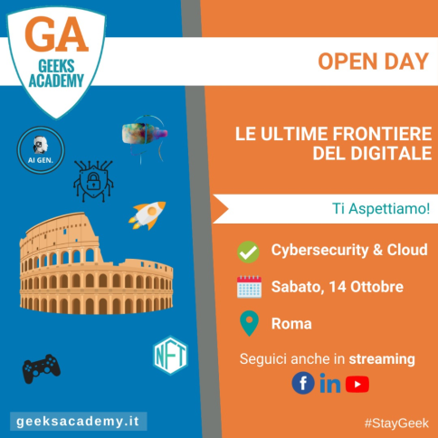 Le ultime frontiere del digitale @Roma - Cybersecurity & Cloud