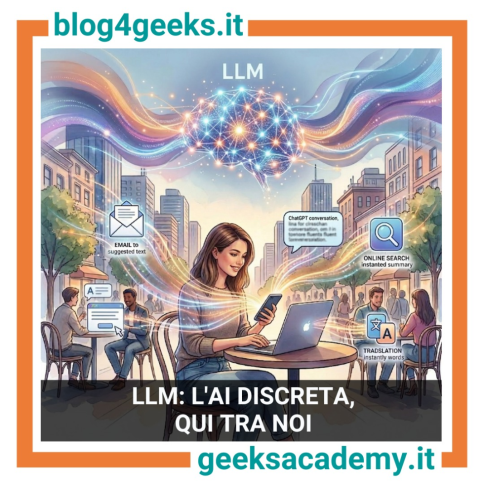 LLM: L&rsquo;AI DISCRETA, QUI TRA NOI