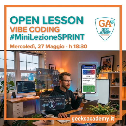  Mini Lezione Sprint - Vibe Coding: crea prototipi in ore (non settimane) con l’AI