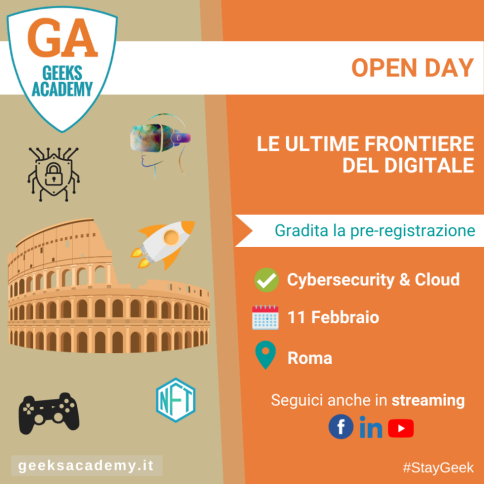 Le ultime frontiere del digitale @Roma - Cybersecurity & Cloud