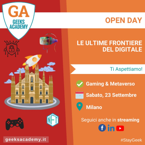 Le ultime frontiere del digitale @Milano - Gaming & Metaverse