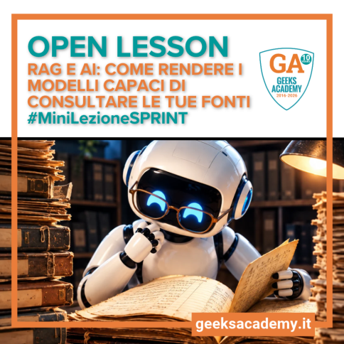 Mini Lezione Sprint - RAG e AI: come rendere i modelli capaci di consultare le tue fonti