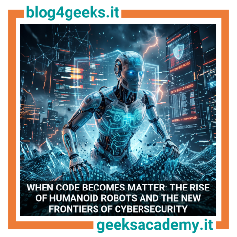 When Code Becomes Matter: The Rise of Humanoid Robots and the New Frontiers of Cybersecurity