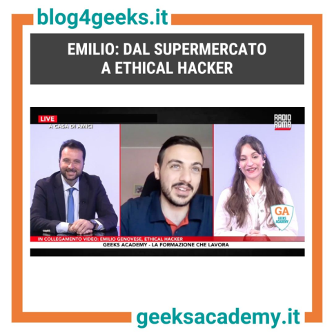 EMILIO: DAL SUPERMERCATO A ETHICAL HACKER