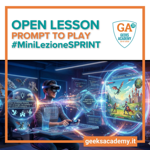  Mini Lezione Sprint - Prompt to Play: Crea il tuo videogioco con l&rsquo;AI