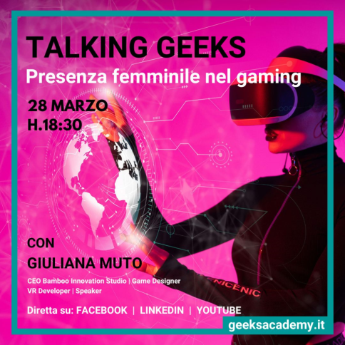 Talking Geeks - Presenza femminile nel gaming