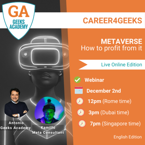 Career4Geeks - Metaverse: how to profit from it