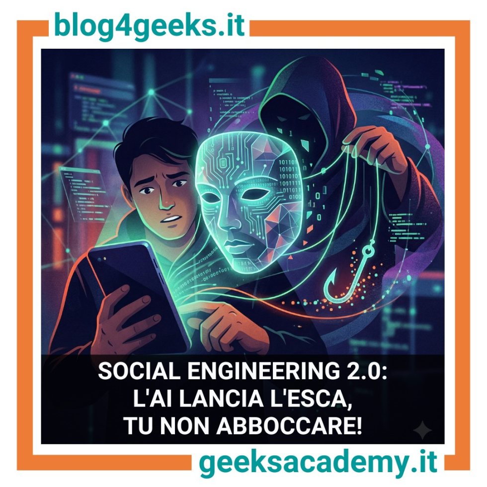 SOCIAL ENGINEERING 2.0: L’AI LANCIA L’ESCA, TU NON ABBOCCARE