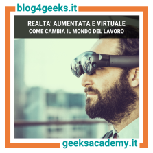 REALTA’ AUMENTATA E VIRTUALE: COME CAMBIA IL MONDO DEL LAVORO