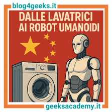 CINA: DALLE LAVATRICI AI ROBOT UMANOIDI